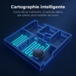 Cartographie intelligente du Liectroux C7 pièce par pièce