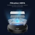 Filtration HEPA du Liectroux C7
